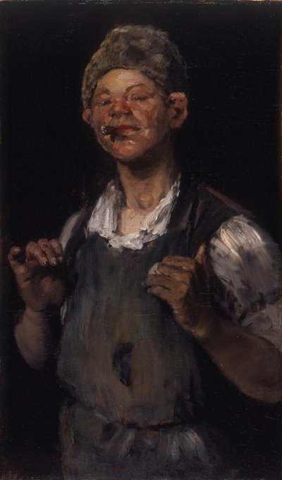 The Leader by William Merritt Chase